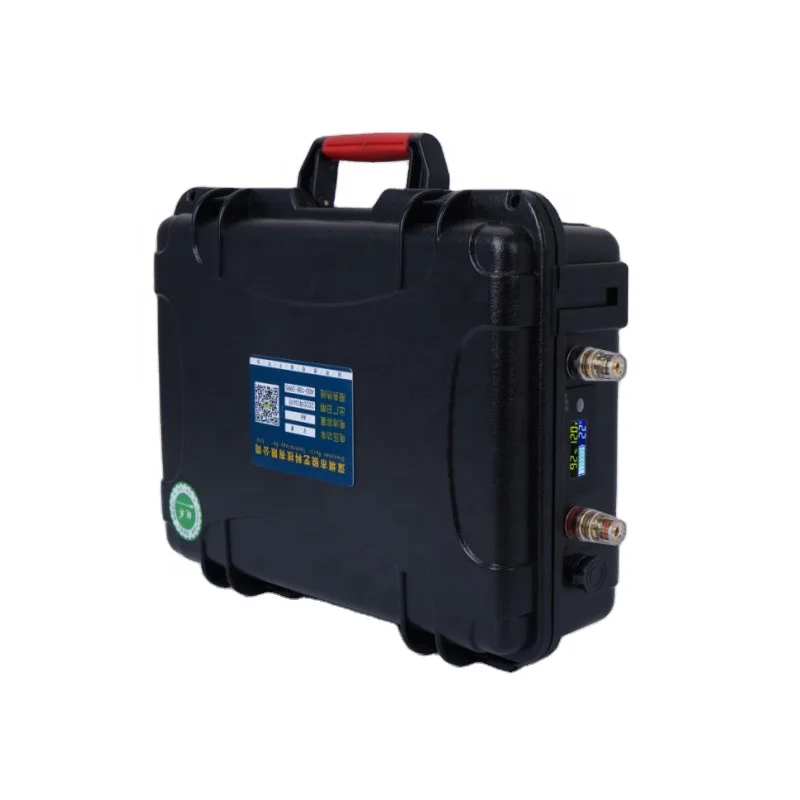 Custom wholesale black 12v 120ah waterproof lithium polymer battery