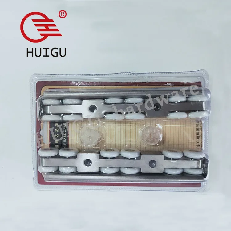 HUIGU оборудование раздвижные двери роликовая система деревянный раздвижной шкаф дверной дорожный
