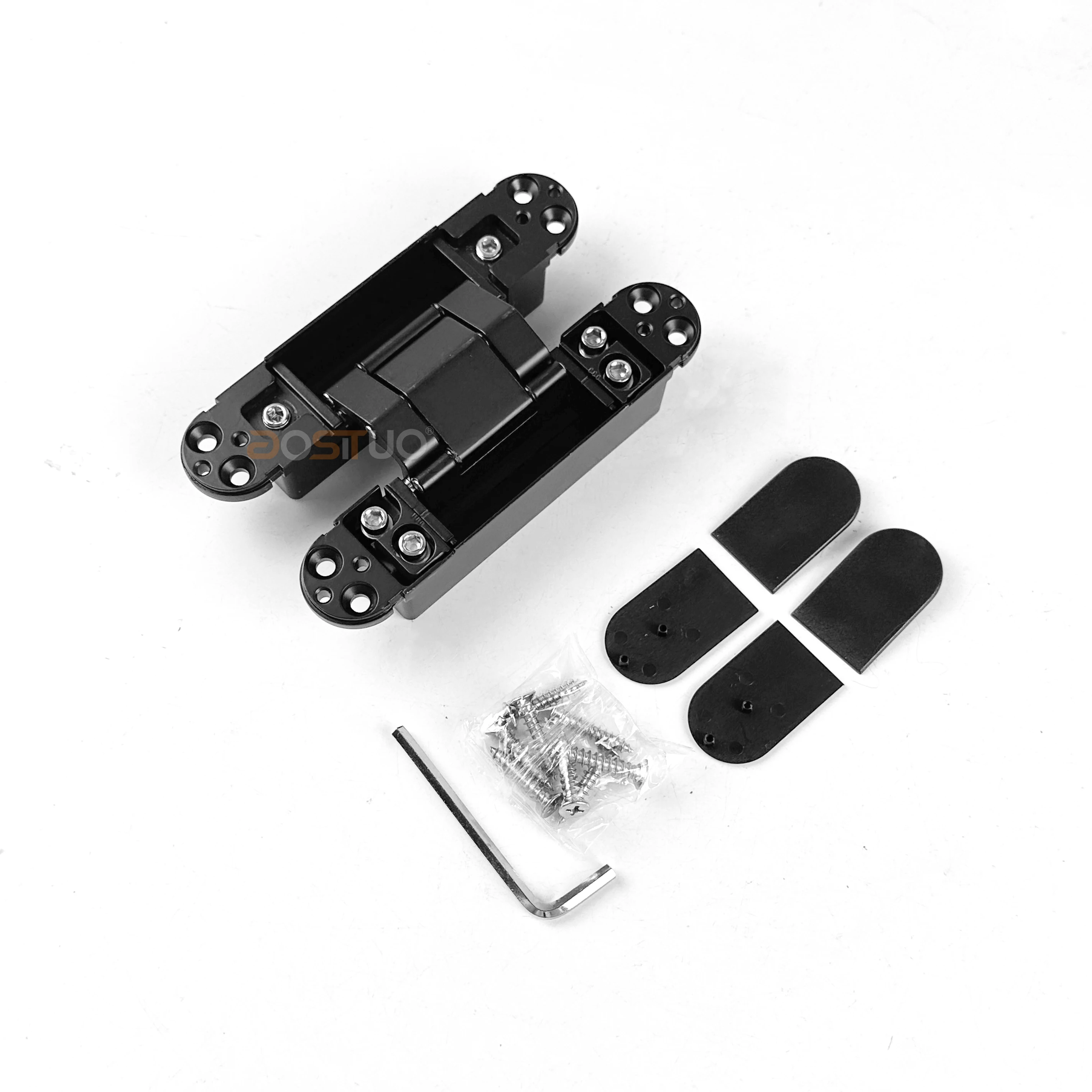 Factory Direct 60KG Loading Zinc Alloy 3D Adjustable Hidden Invisible Hinges 180 Degree Concealed Door Hinge For Interior Door