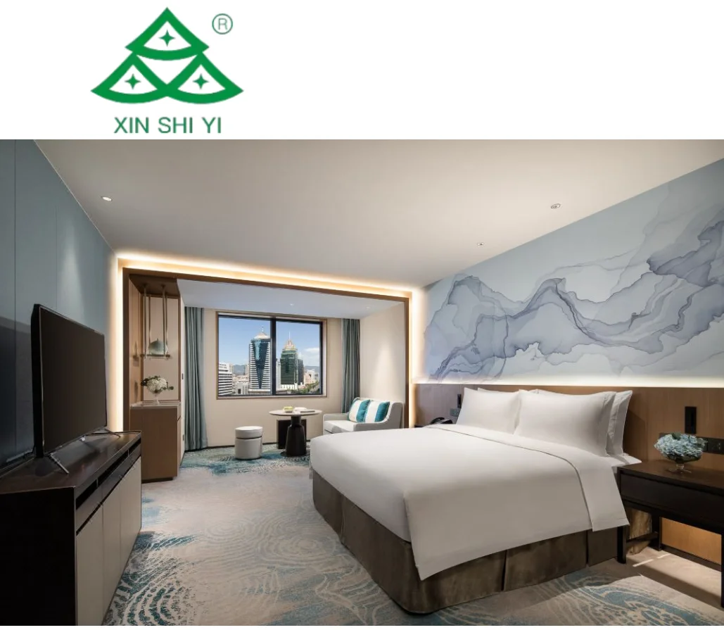 Shiyi Wholesale Modern Holiday Inn Express Hotel Bedroom Furniture Hotel Customized Bedroom Set