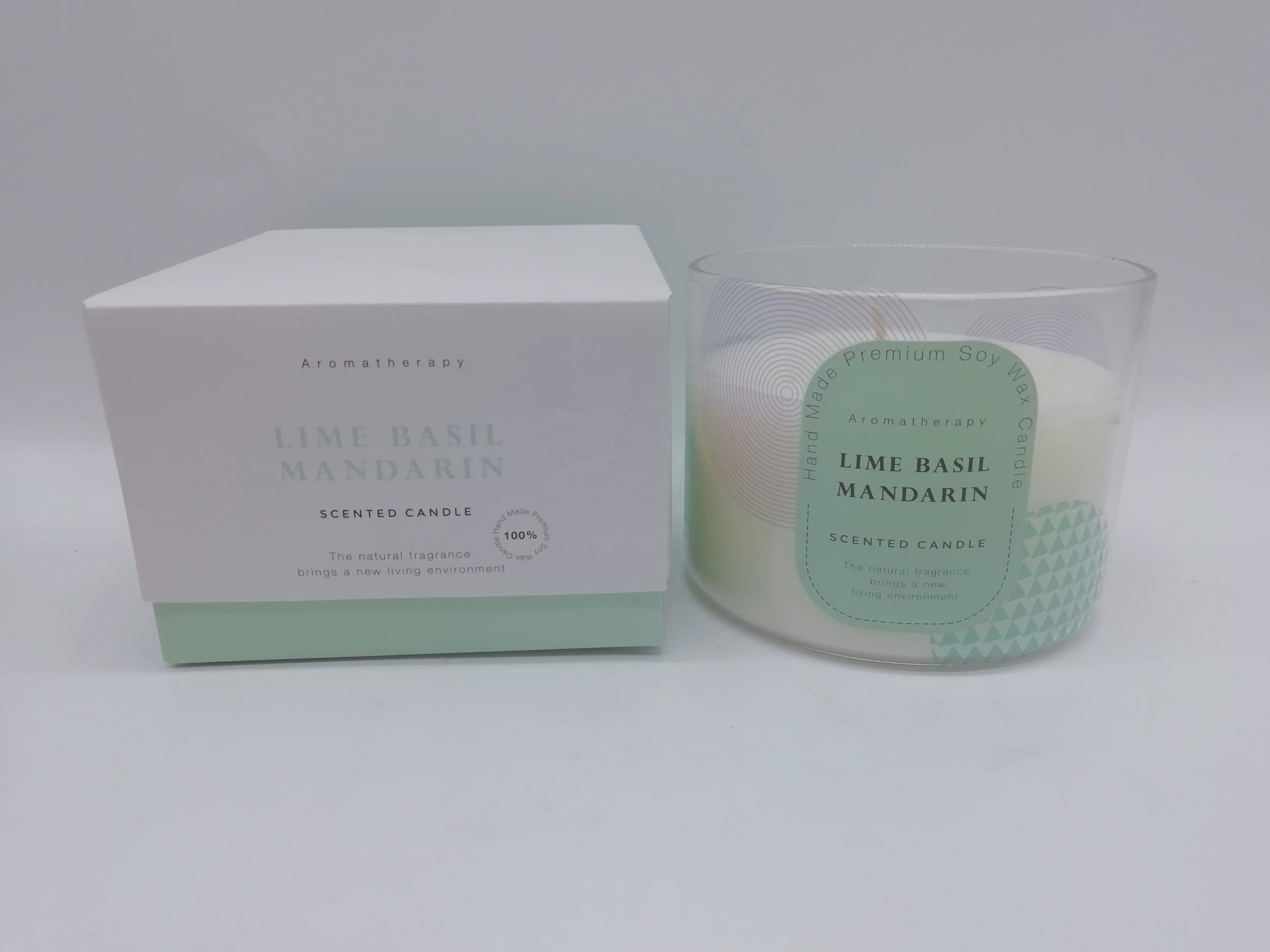 Yes Handmade and Soy Wax Material 3 Wick Triple Scented Candle