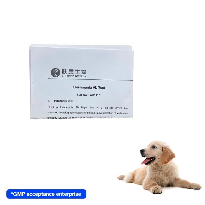 medical vet use cpv ccv ag /Leishmania LSH Ab test kits for canine dogs cats