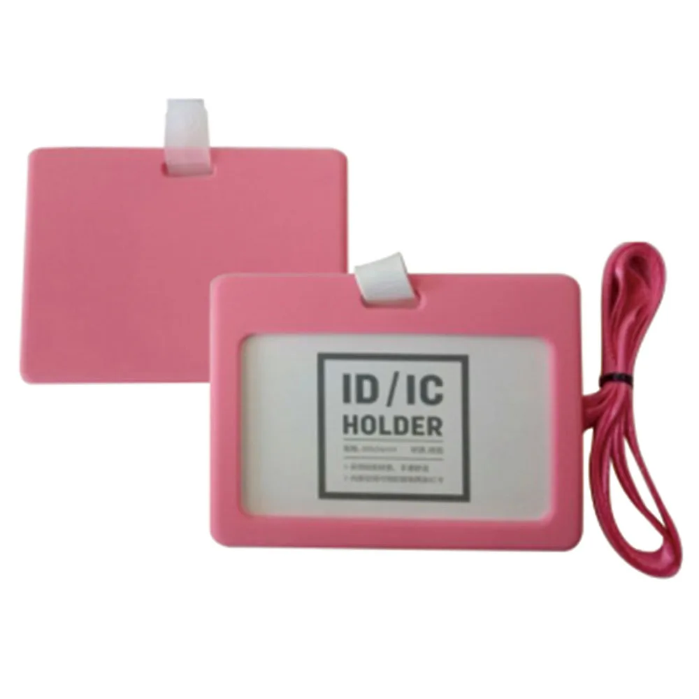 
 Высокое качество, держатель для ID карты, бизнес силиконовый держатель для Id карты с веревкой  