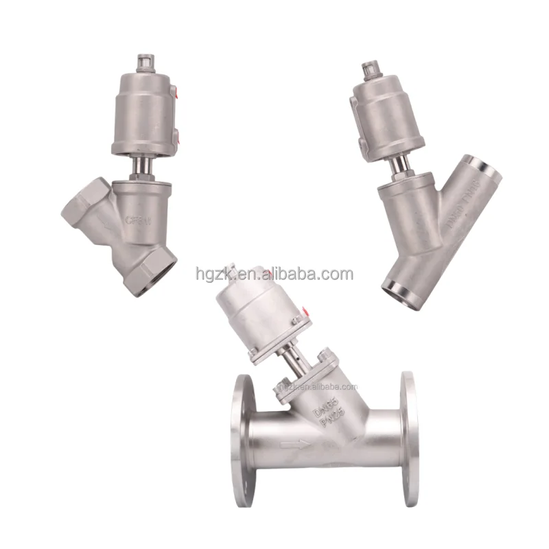 Пневматический шаровой кран серия винтовая резьба нержавеющая сталь пластик двухсторонний трехсторонний