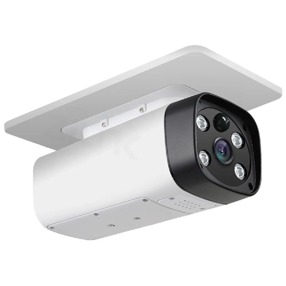 JXJ New Design PIR Ai CCTV Network Dual Power Way Outdoor Bullet Cam Ip Ptz Integrated Solar Camera Xiaovv Module Solar Battery