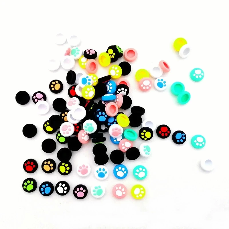 2020 New products Animal Crossing Silicon Controller Grips Silicon Thumb Stick Grip for Nintendo Switch Accessories