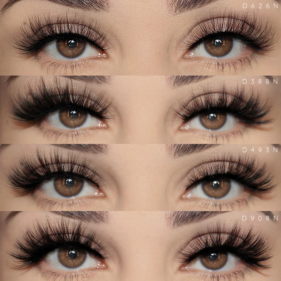 top quality 3d curly natural synthetic strip  lash wholesale 15mm eyelash vegan and cruelty-free false eyelashes