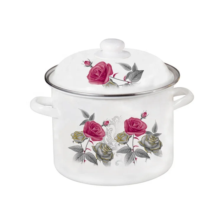 Zhili 755D Enamel Bucket Enamel Pails Enamel Cookware