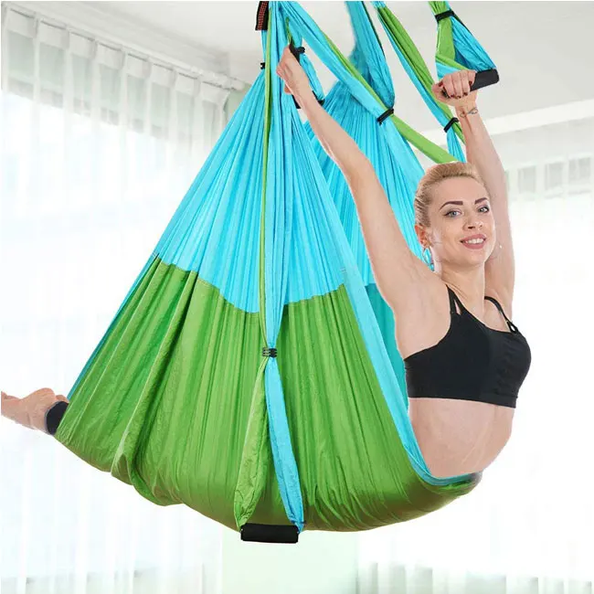 Flying hanging equipment hamac yoga nylon, fitness antigravity inversion yoga-hammock-for-sale