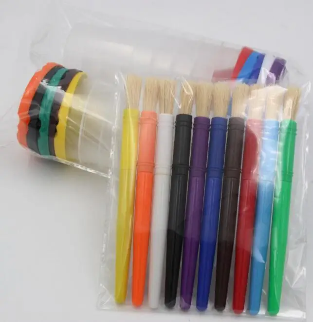 Stationery kids oil gift chalk brushes face brush watercolor painting children sets for adults acrylic paint set