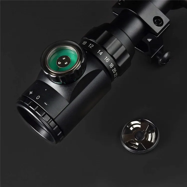 
6-24X50AOEG Tactical Compact Scope Sights Hunting Air Riflescope With 20mm/11mm Scope Mount 