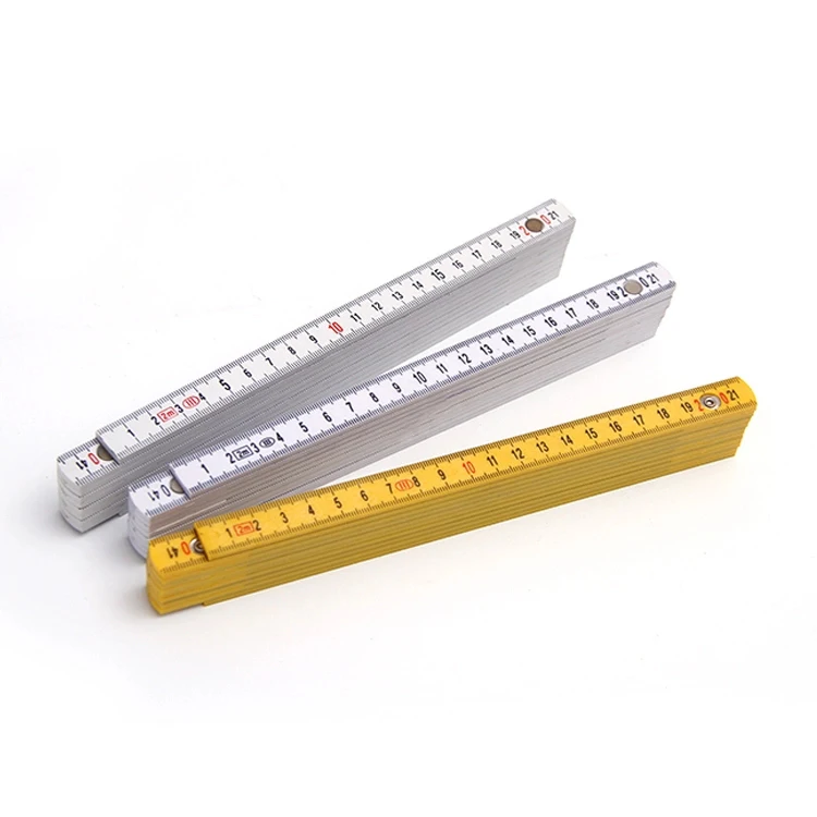 Складная пластиковая линейка с логотипом на заказ, линейка из АБС-стекла, складная линейка Zollstock