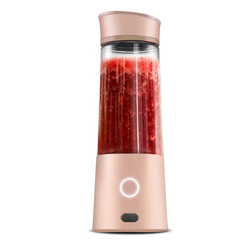 New design high quality portable smoothie colorful glory rechargeable mini  usb blender juicer portable blender cup