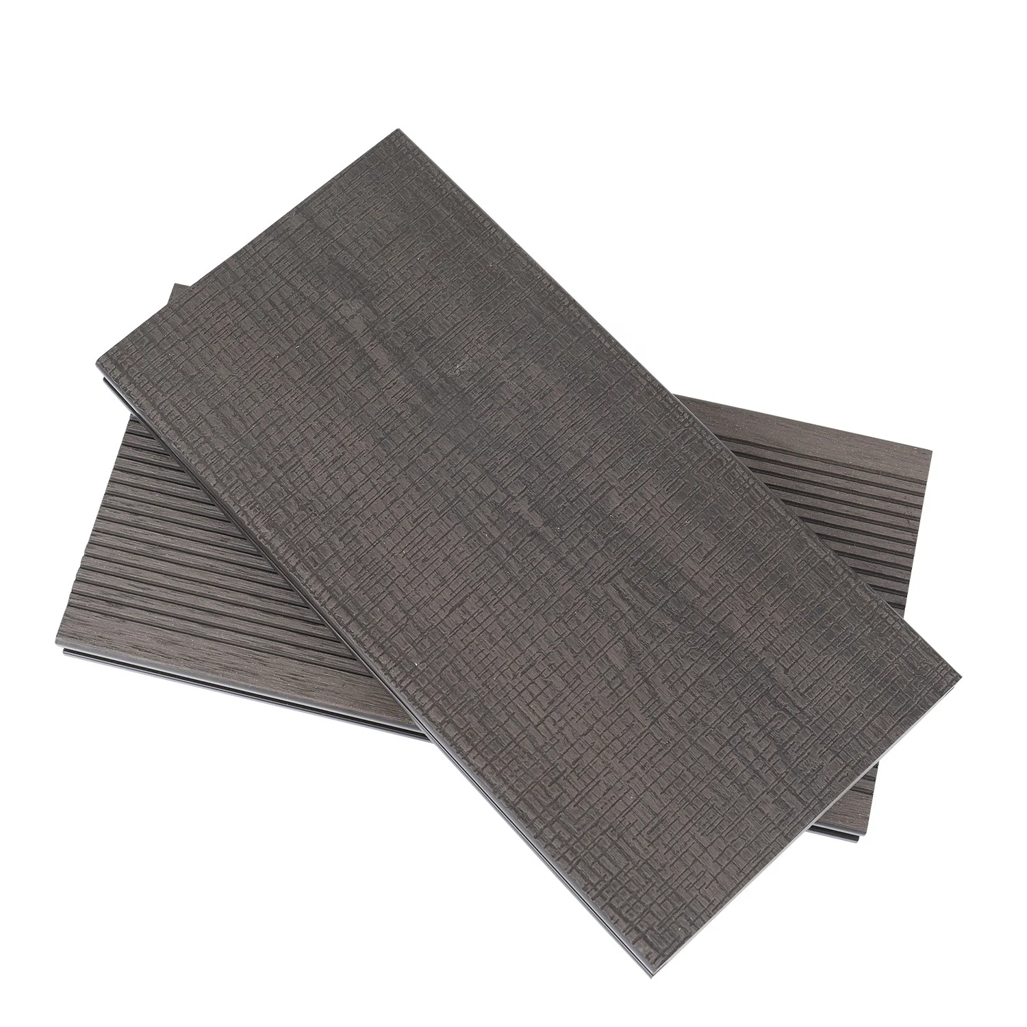 Outdoor Plastic Wood Flooring Waterproof Terrace Garden Decking Artificial  Wood Plastic Composite Decking