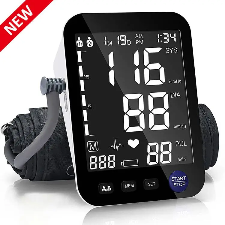 Best Automatic Buy Electronic Heart Rate Cheap Ambulatory Bp Digital Blood Pressure Monitor Price Upper Arm Sphygmomanometer