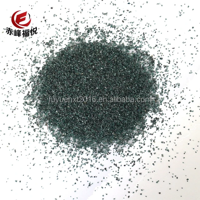 30-70mm Silicon Carbide 80% For Steelmaking Black SIC 16-220mesh Silicon Carbide Dark Color For Sale