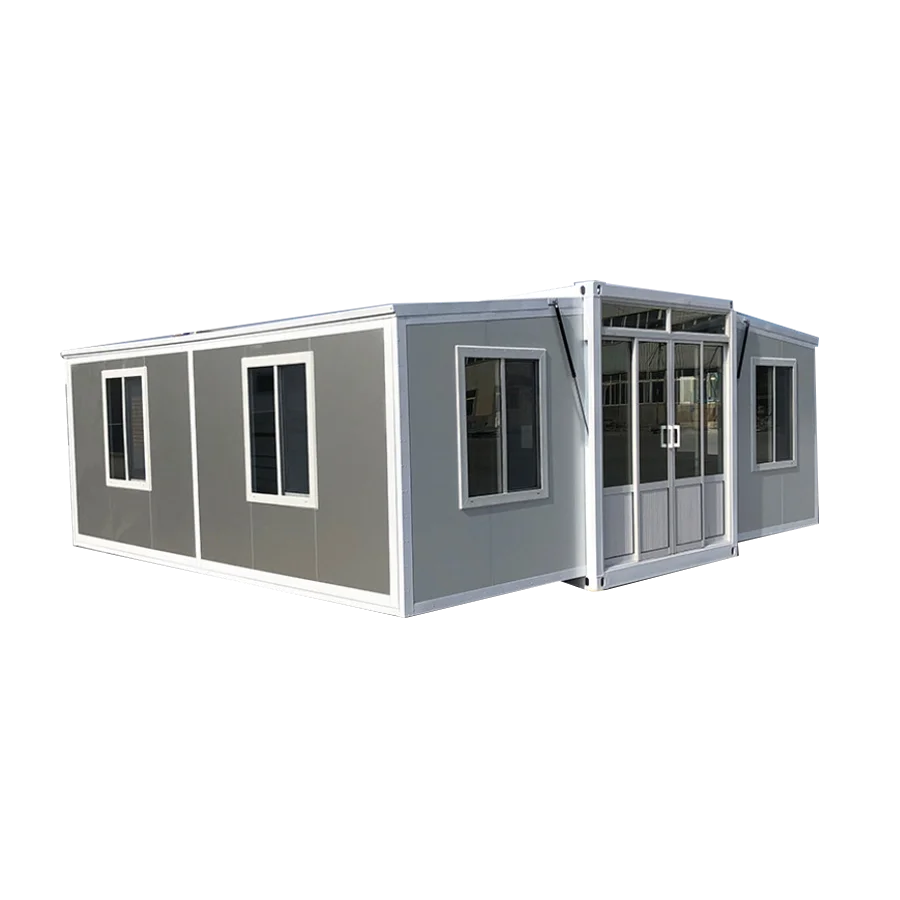 Prefabricated Chinese modular modular small kit set engine room house foldable container house