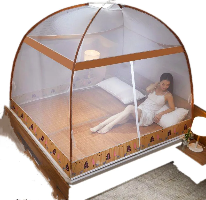 Portable Foldable Anti Mosquito Bites for Bed Camping Travel Home Outdoor Bed Canopy Mosquito Net