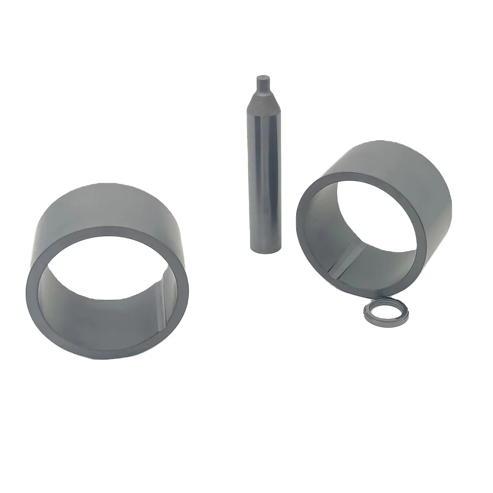 China Factory RBSIC SSIC Silicon Carbide Seal Ring Bushing Sleeve Plate-High Quality SIC Seals Direct from the Source