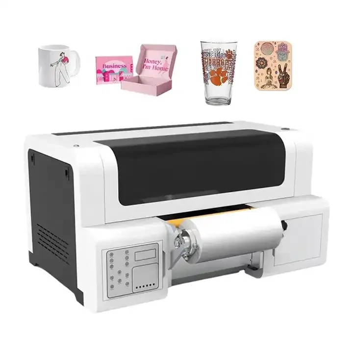A3 XP600 Printhead Label Machine Supplier Transfer Sticker Inkjet Printing LED UV Printer for Bottle