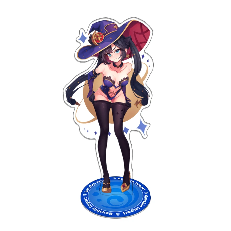 OEM Genshin Impact Game Clear Acrylic Standee Model Figure Standing Plate Acrylic Anime Stand Otaku