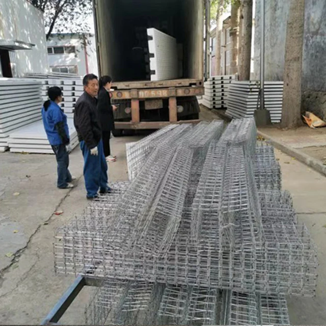 Shunda Automatic Eps 3D Wall Sandwich Panel Welding Machine Making Production Line Small Business