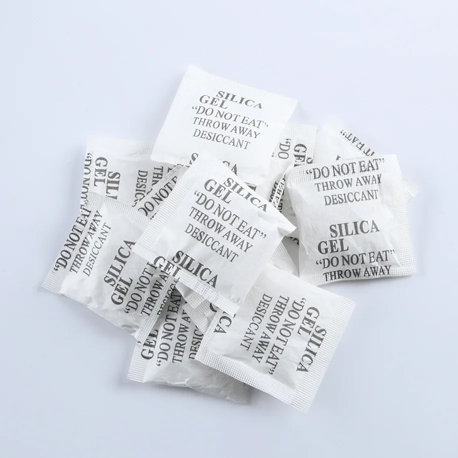3g High Quality Moisture Dryer Silicone Gel Desiccant/1Bag=100pcs