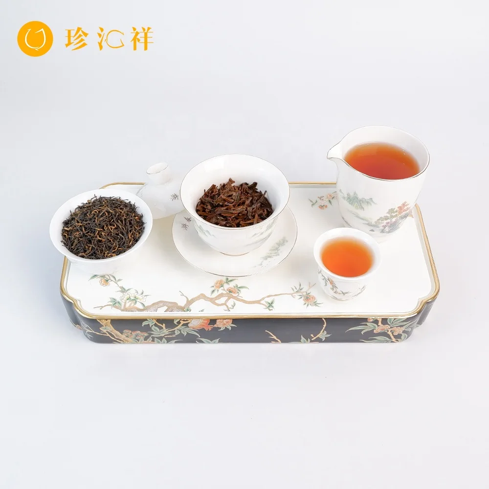 Hot best black tea gift bulk wholesale China supplier chinese black tea jin jun mei