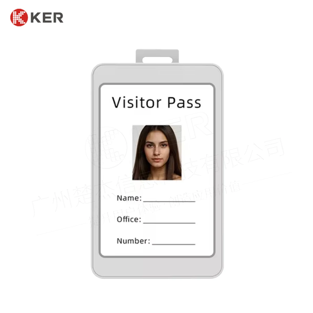Customize Plastic Smart Electronic Employee ID Badge Card VIP Badge Backstage Passes Card Conference Event Pvc Photo ID Card