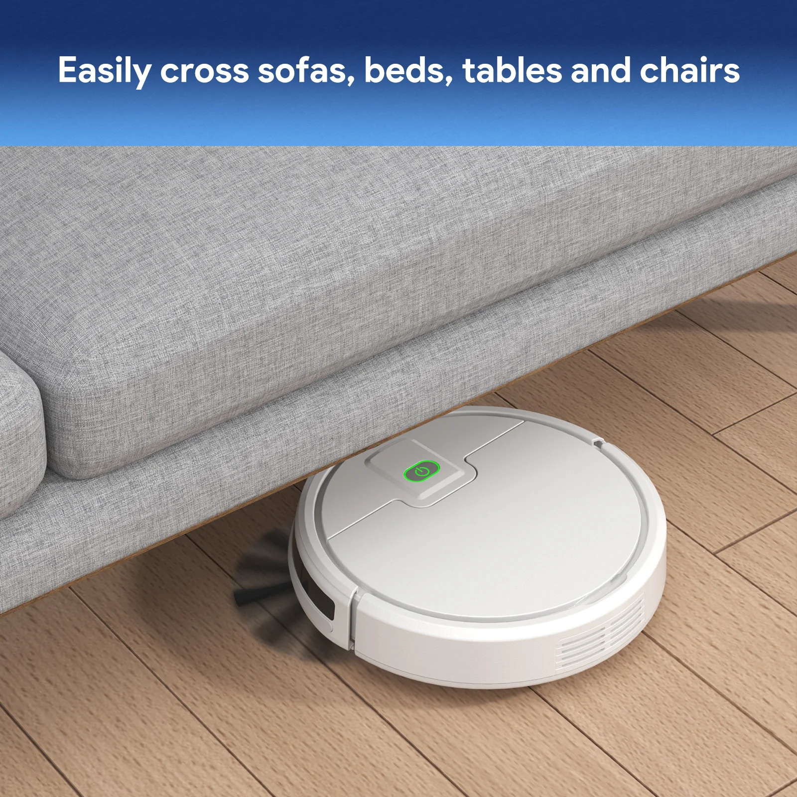 Commercial Robot Vacuum Cleaner Auto Robot Vacuum  Self-charging Robo Vacuum Cleaner for Pet Hair