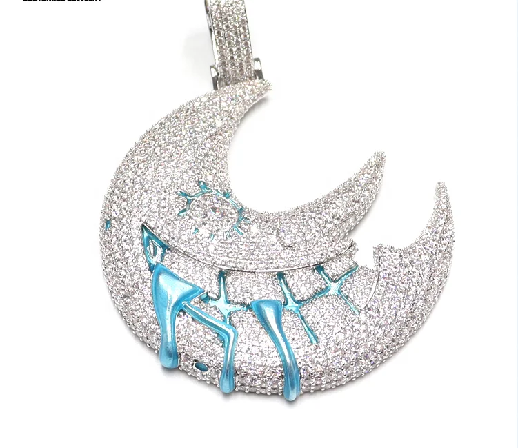 GOOD Quality Cross Hamsa Turkish Evils Eye Pendant Necklace Charm 18k Gold Plated Pendant for DIY Jewelry Making Women Fashion