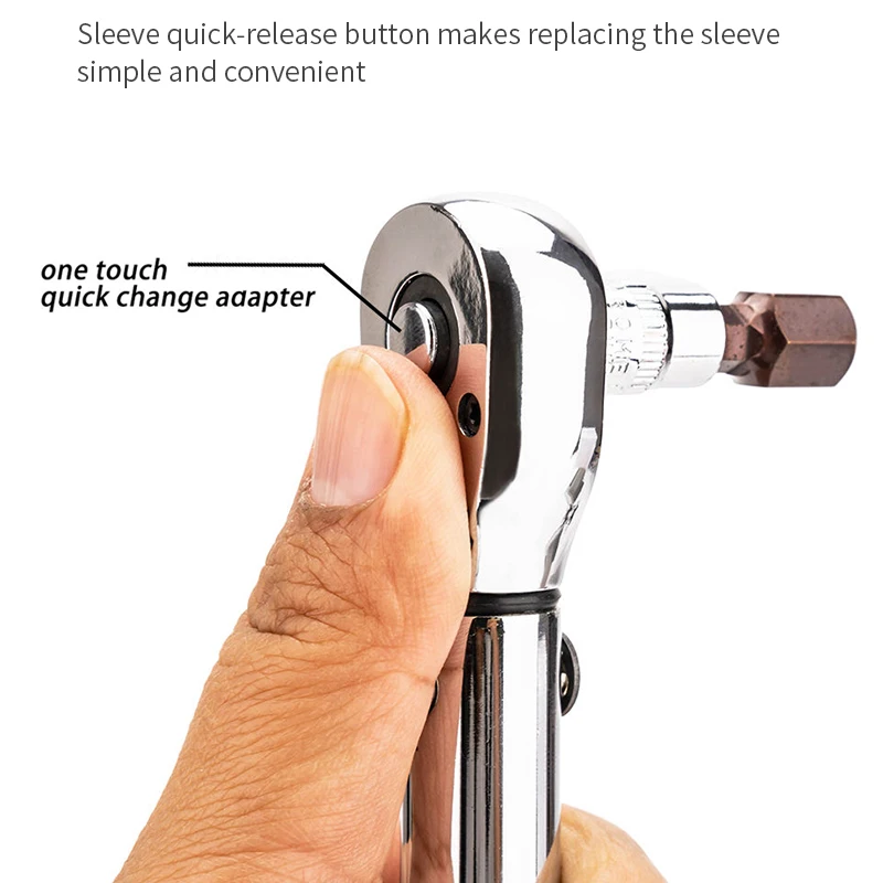 16 pieces adjustable mechanical manual tyre wheel nut ratchet torque metric socket spanner wrench tools set