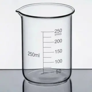 lab borosilicate 3.3 material Measuring Low Form Glass Beaker