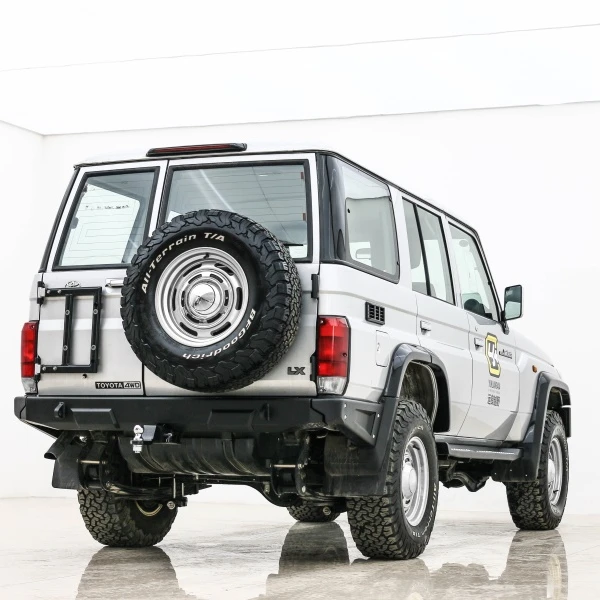 Стальной задний бампер для Toyota LC76, оригинальный стиль