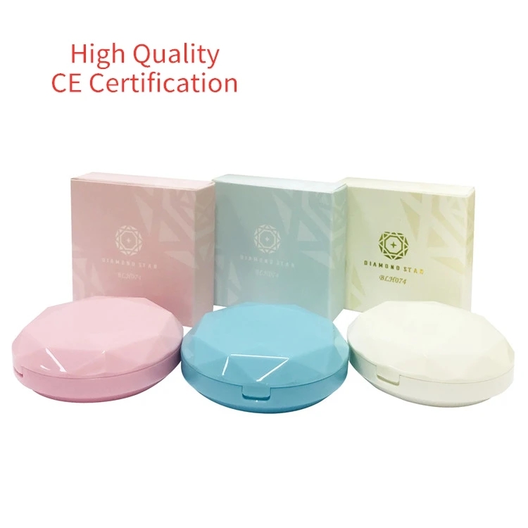 
Fashion Travel Mini Colorful Cheap Custom Luxury Eye Contact Lens Case 