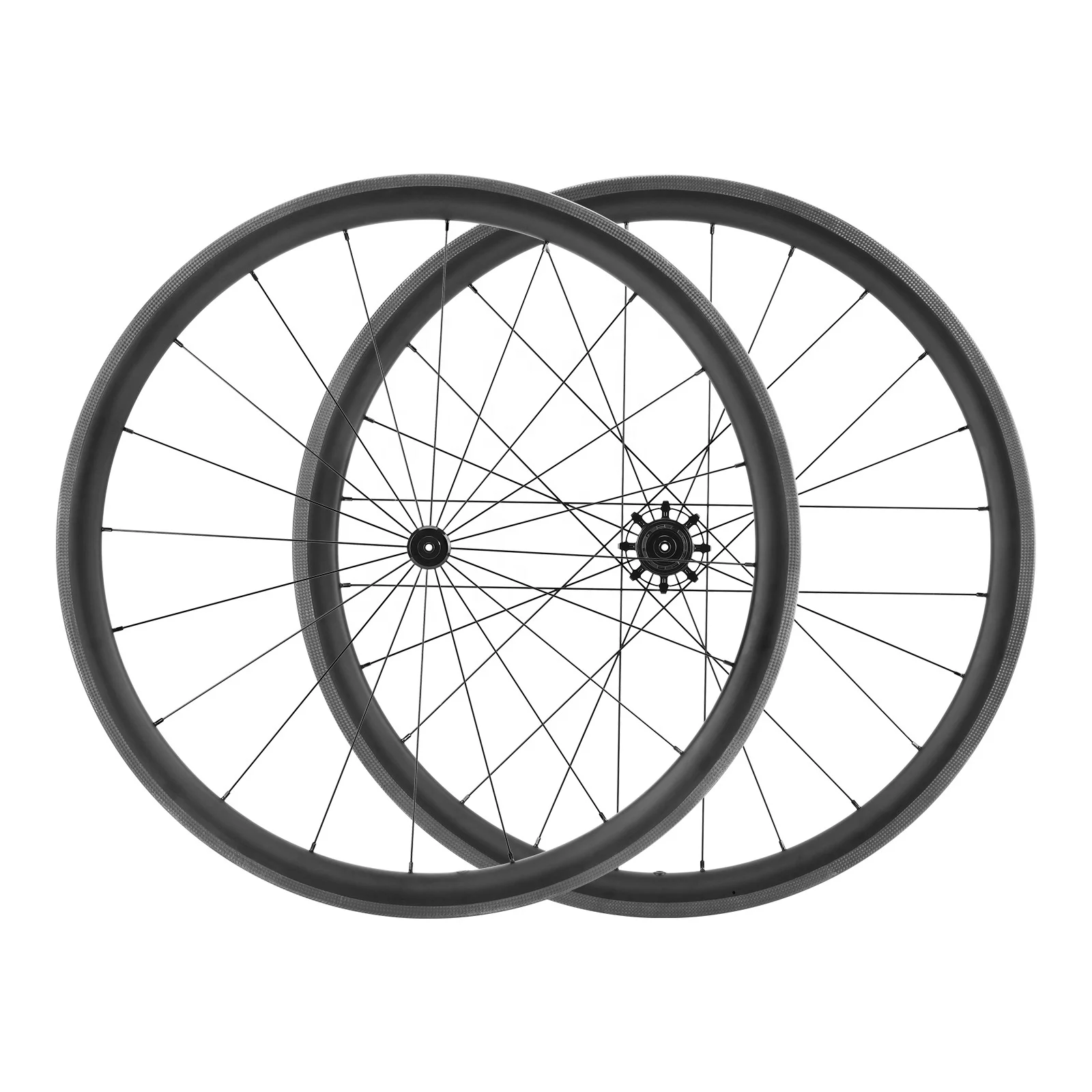 700CC Carbon fiber road wheel set V brake C brake 35/50/85mm bicycle rim