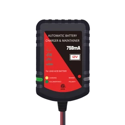 12 В 750 мА свинцово-Кислотное зарядное устройство и вспомогательное зарядное устройство для аккумулятора мотоцикла