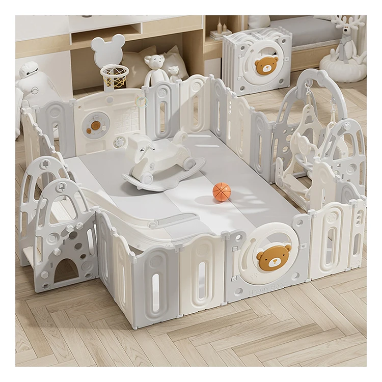 Wholesale Kids Game Playpens Multi Combination Set Indoor Eco Friendly Baby Playpens