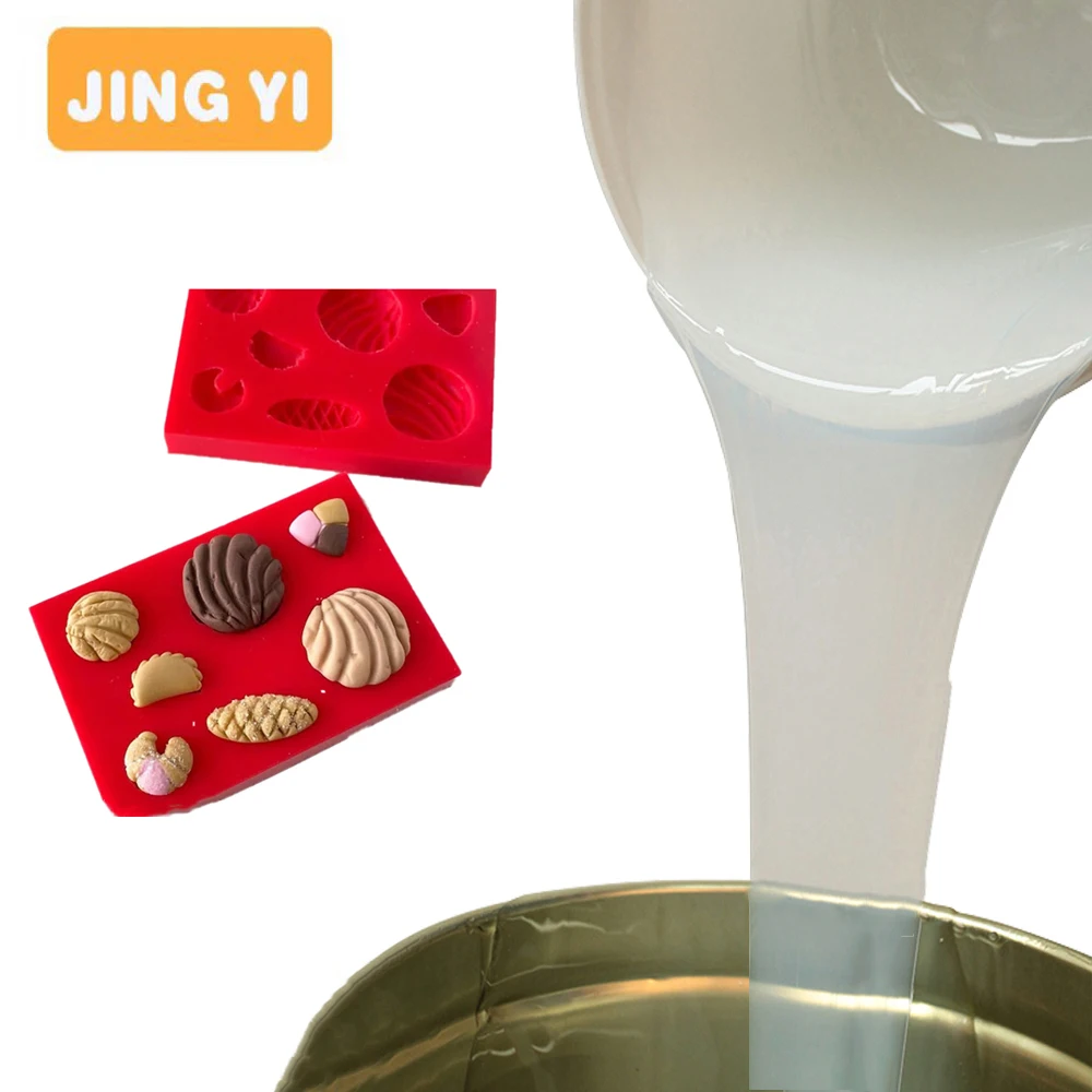 Manufacture and supply of silicone for over 23 years liquid rtv silicone for Cake Chocolate molds food grade silicone rubber