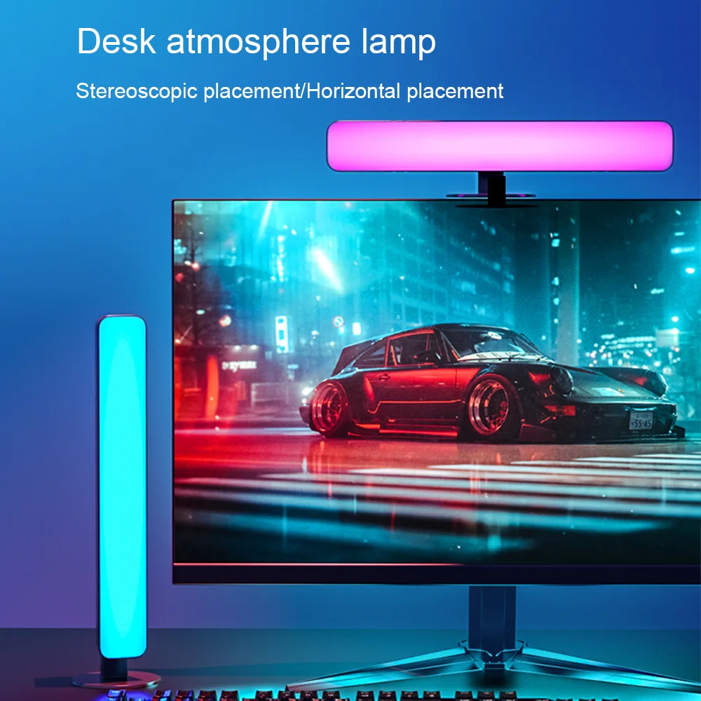 Bedroom atmosphere light single pack gaming computer sound pickup atmosphere lamp, desktop sound pickup lamp, music atmosphere l