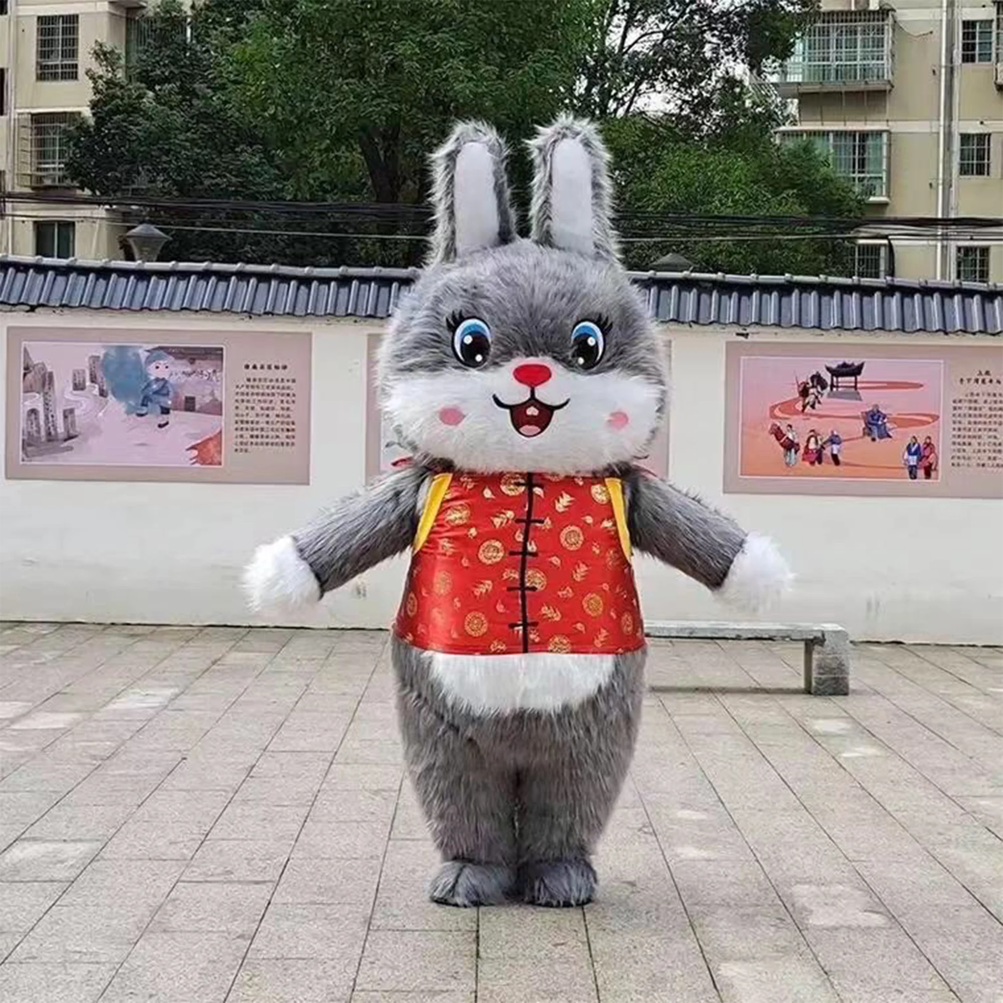 2024 High-end OEM custom professional services 3d design Foam sculpture mascot clothing Doll clothing Inflatable clothing