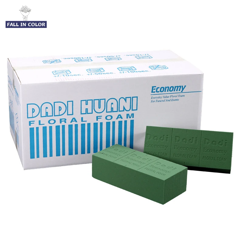 Fall In Color Wholesale 20pcs High Quality Dadi Green Floral Foam Wet Flower Mud
