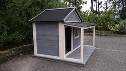 Деревянные домики с сараем ODM/OEM домик для собак для 2 уличных домашних питомцев деревянный дом