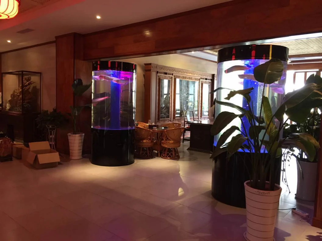 40 Gallon 60 Gallon Cleair Aquatics Acrylic Aquarium Fish Tank  Cylinder