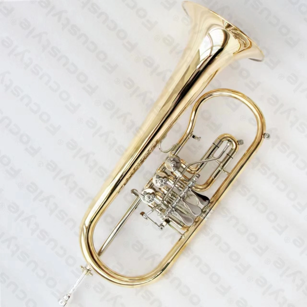 Cheap Flugelgorn11mm Bore Size Brass Body brass instruments flugelhorn professional quality flugelhorn