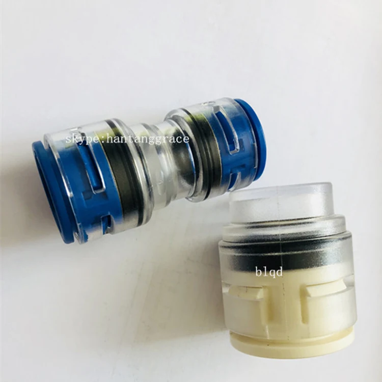 HDPE single tube microduct Straight Connectors,Micro duct OD:20mm,ID:16mm connectors STR