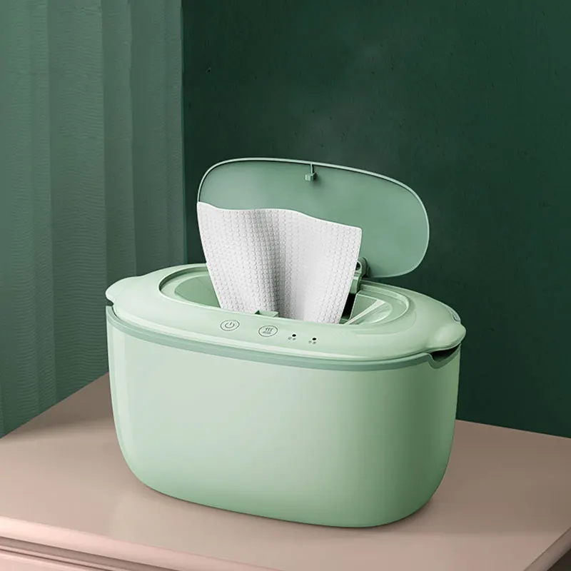 Quick heating 18W handy baby wipe warmer and baby wipe dispenser with USB charging