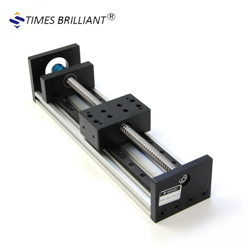China customized 80mm width 200mm effective length  linear motion actuators guide rail for horizontal and vertical movement