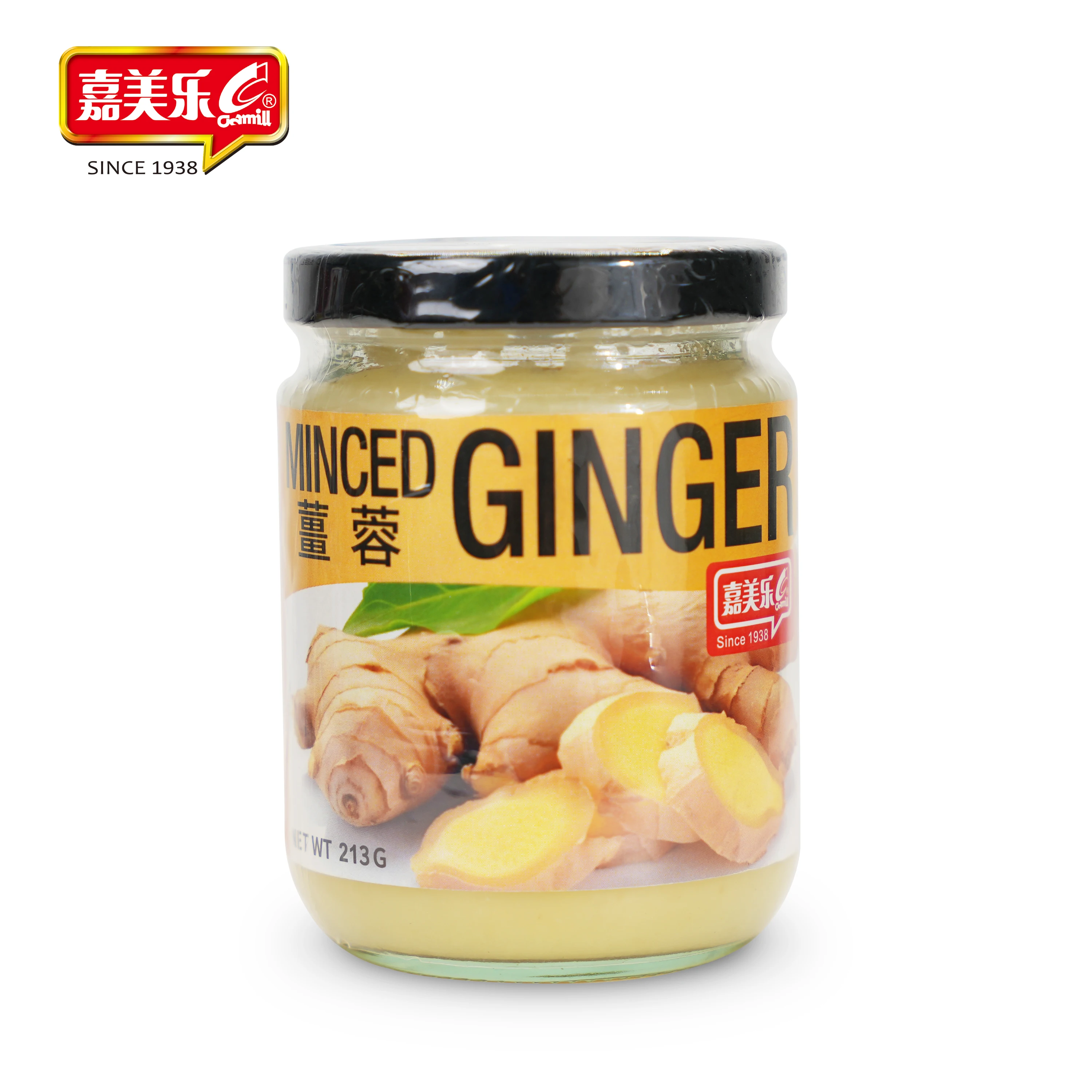 Supermarket Wholesale Camill Brand Small Jar Ginger Paste 213g Barbecue Seafood Dipping Sauce Seasoning Sauce