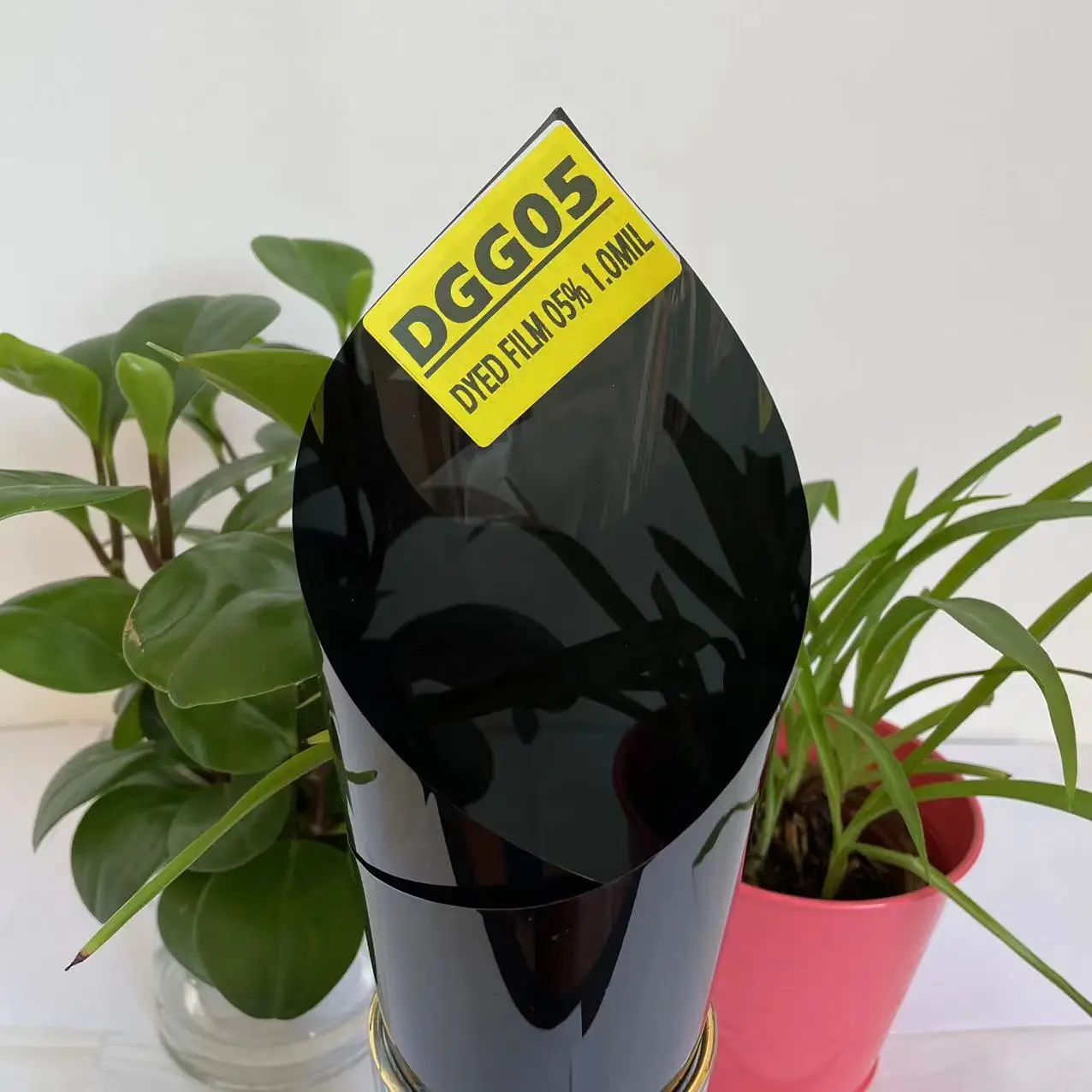 DGG05 TOP COATING VLT 5% IR 10% PRIVACY WINDOW FILM SEE OUT NOT IN SOLAR WINDOW TINT AUTOMOTIVE DYED FILM